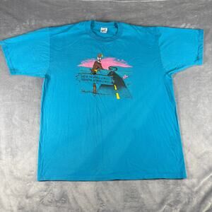 Vintage 1993 Frontier End of the World Torrington Wyoming Buzzard T-Shirt XL